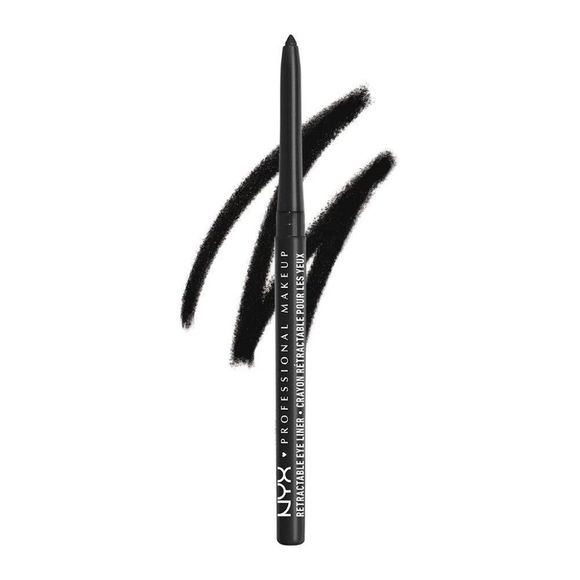 NYX PROFESSIONAL MAKEUP Mechanical Eyeliner Pencil, Black - Picture 1 of 5